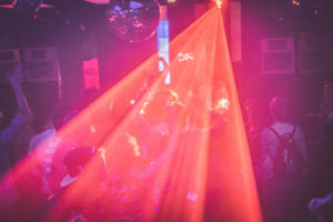 LIchter im Club Paula