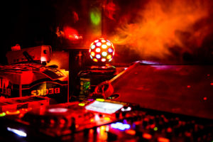 Hinter dem Paula Pult