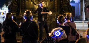 Silent Disco Party am Goldenen Reiter