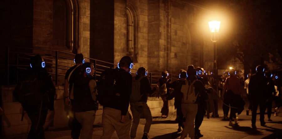 Silent Disco Tour · Durch die Neustadt, Tour #1